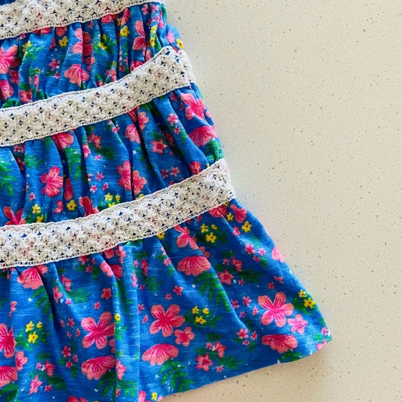Roxy Girl Floral Dress and Bloomers Set Size 18 Months - Picture 3 of 10